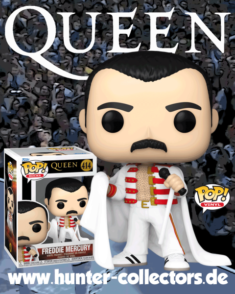FUNKO POP! - Music - Queen Freddie Mercury with Cape  #414